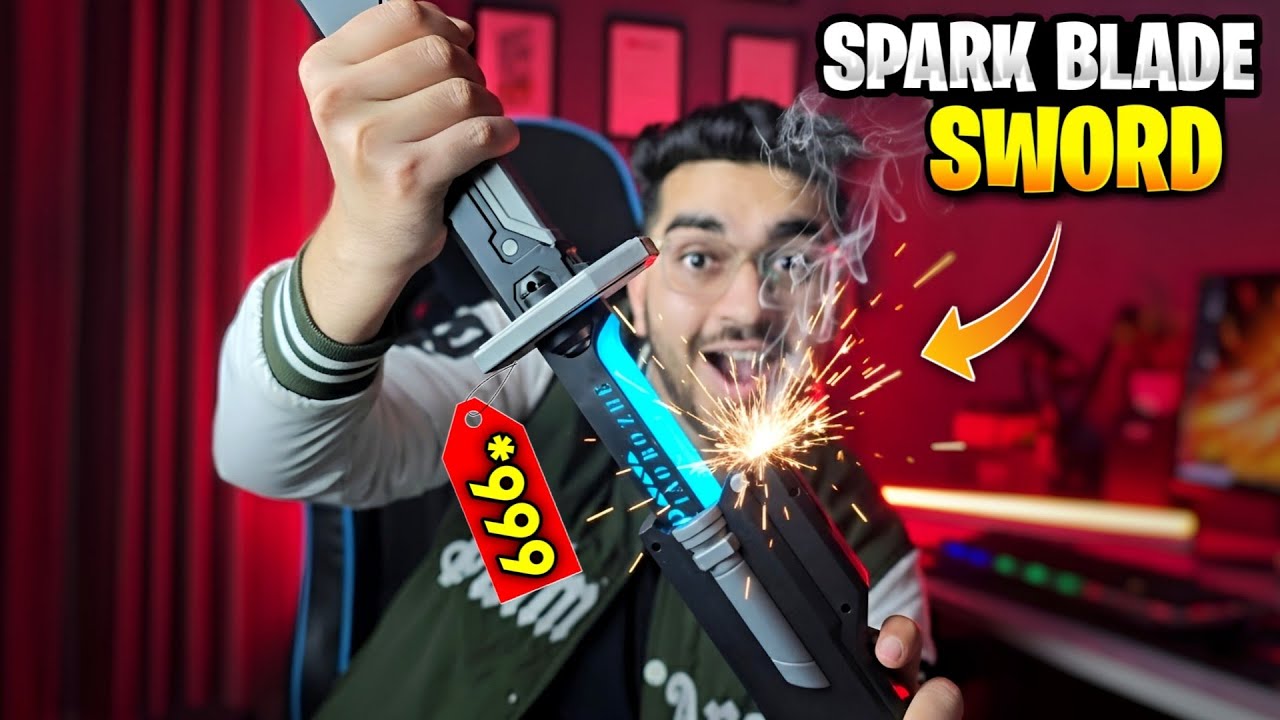 I Ordered The Most Trending Spark Blade Sword 🔥| Spark Blade Sword Unboxing & Review