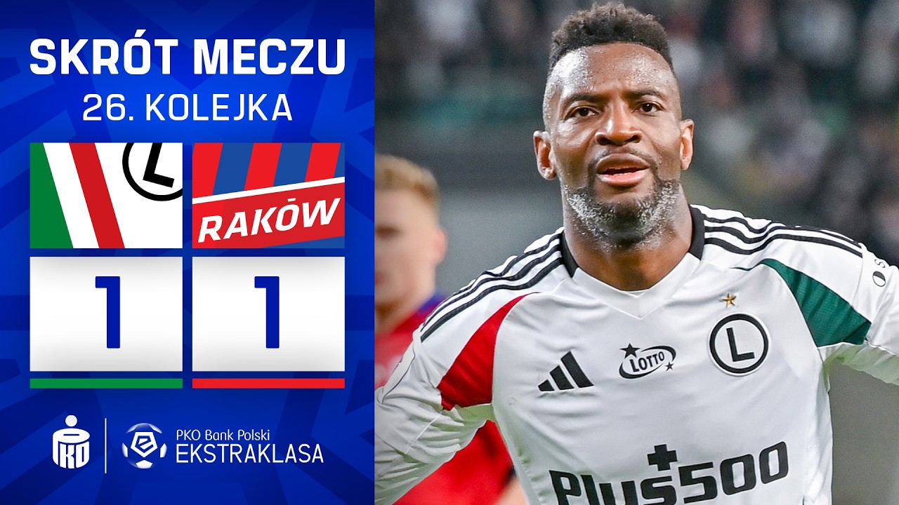Legia - Rak&oacute;w | SKR&Oacute;T | Mecz Marka Papszuna | Ekstraklasa 2025/26