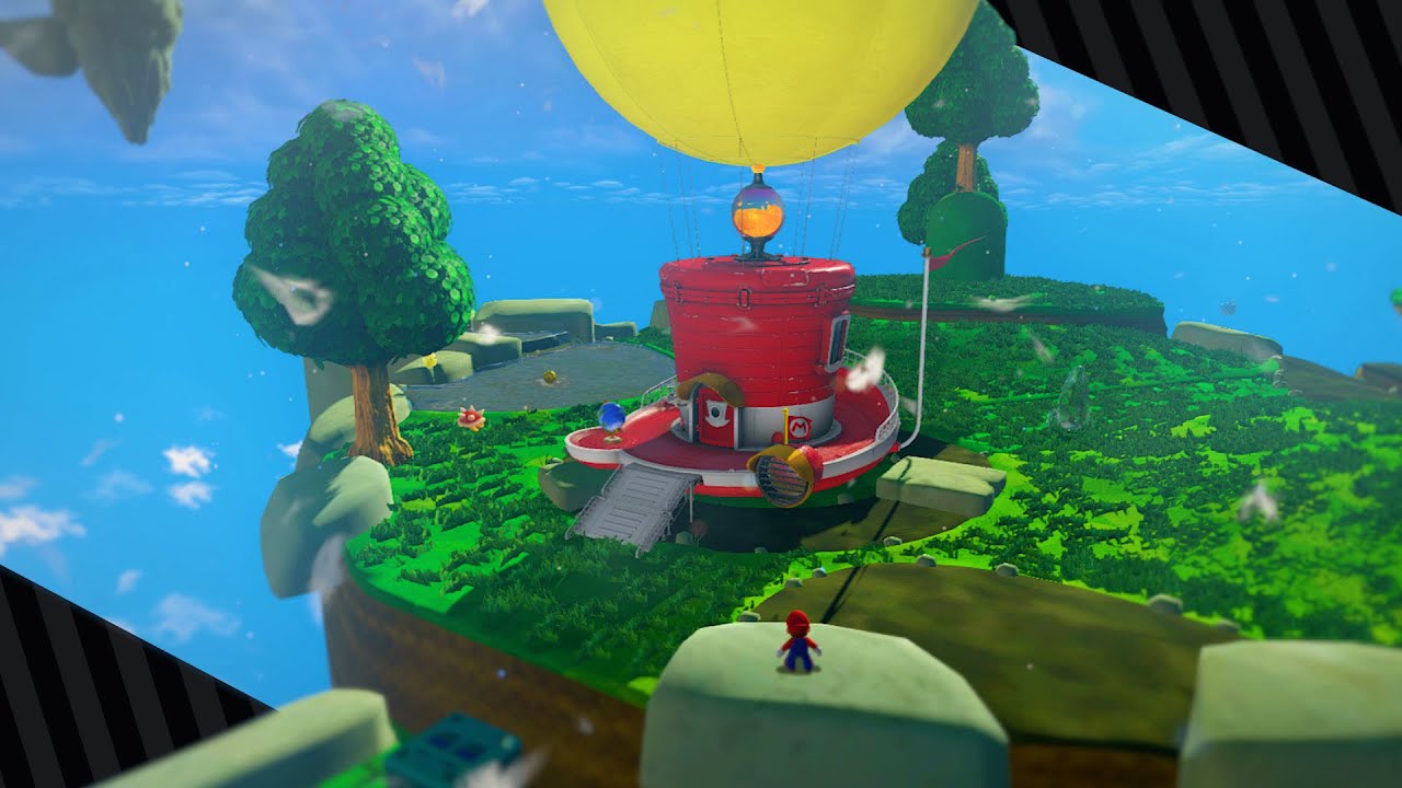 Super Mario Odyssey but its Mario Galaxy...