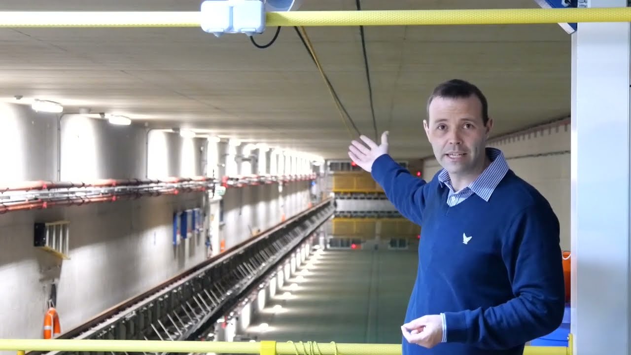 Using the 138m towing tank in your Ship Science degree