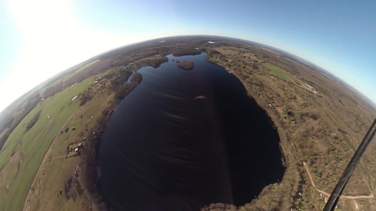 Paramotor Flight - Lot nad j.Salino i do Kębłowa.