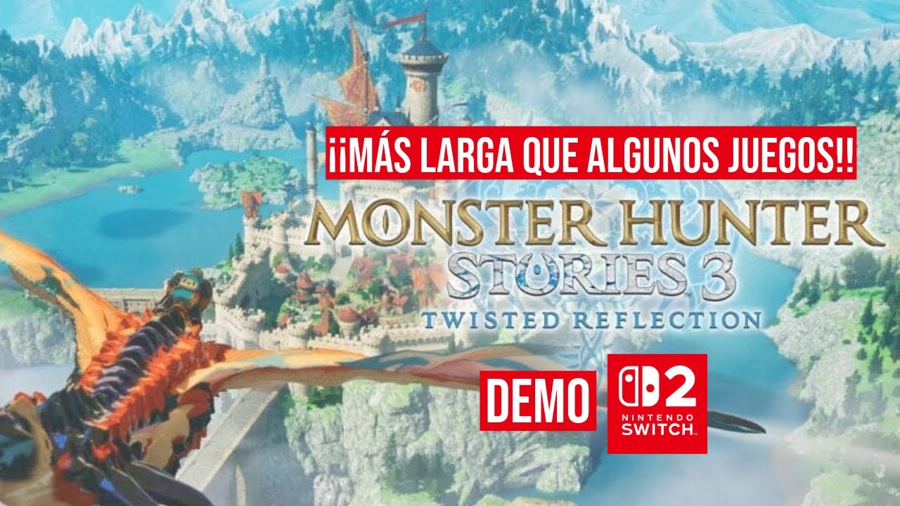 ¡CAPCOM está GENEROSA! Así es la DEMO de MONSTER.HUNTER.STORIES 3