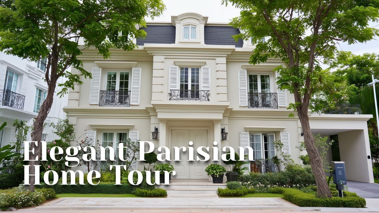 Elegant Parisian Home Tour | Classic French Decor & Sophisticated Timeless Living Ideas