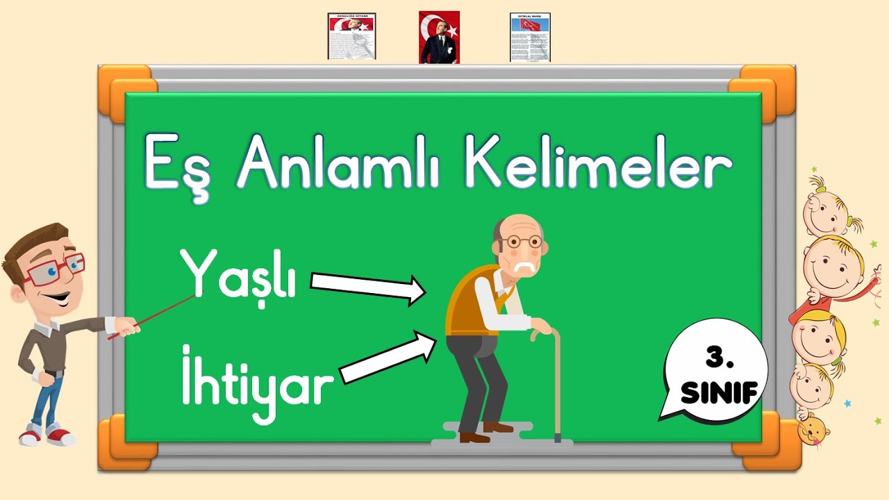 3. Sınıf - EŞ ANLAMLI KELİMELER