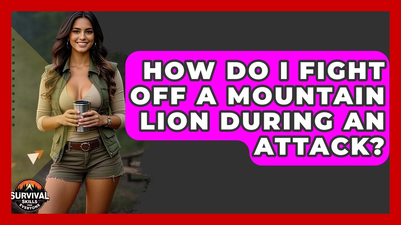 How Do I Fight Off A Mountain Lion During An Attack? - Survival Skills for Everyone