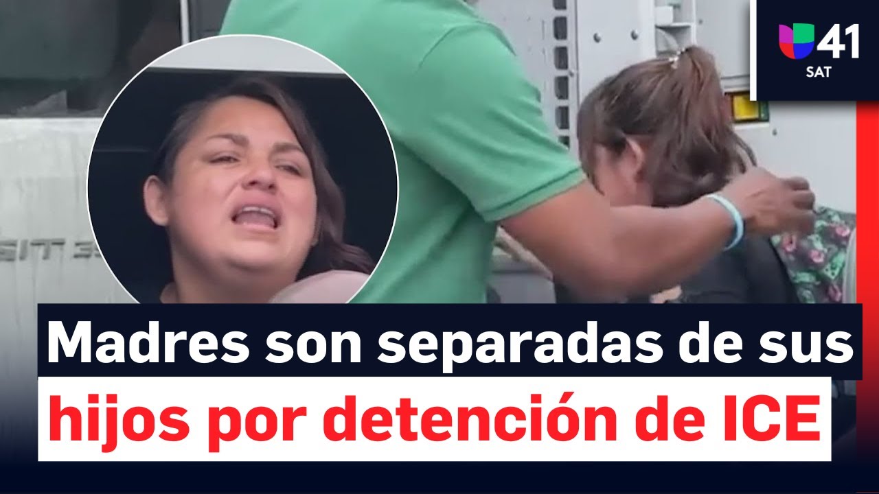 Madres son separadas de sus hijos por detención de ICE en las cortes