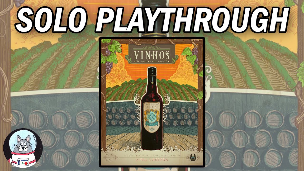 Vinhos Deluxe Edition - Solo Playthrough