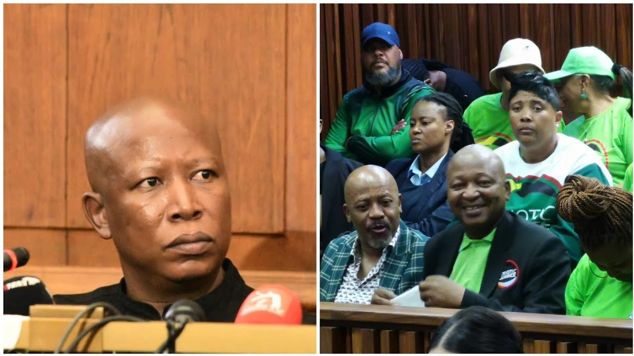 Julius Malema Suing Kenny Kunene 1million for being called cockroach.