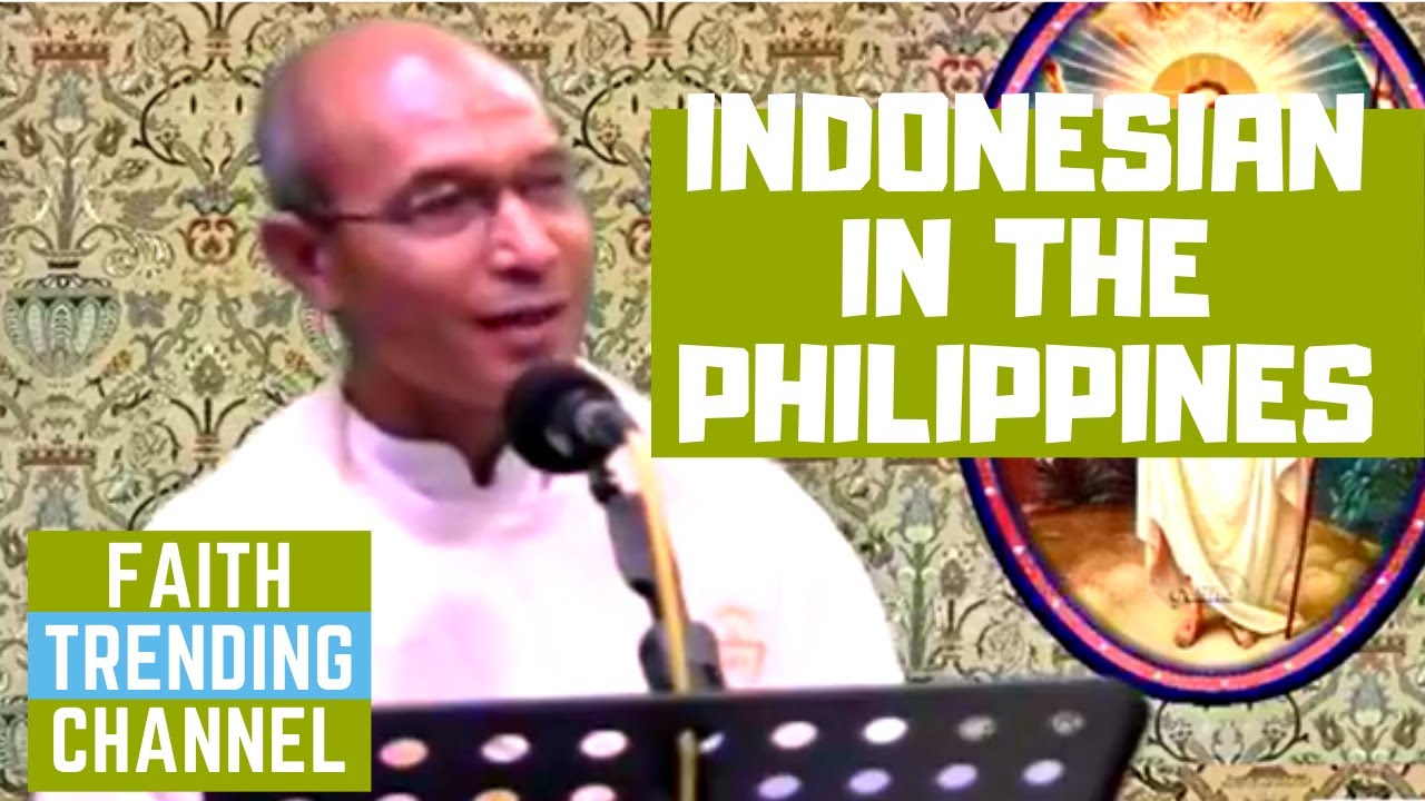 INDONESIAN PRIEST LIVING IN THE PHILIPPINES (FR.  ALEKSANDER GAUT, SVD)