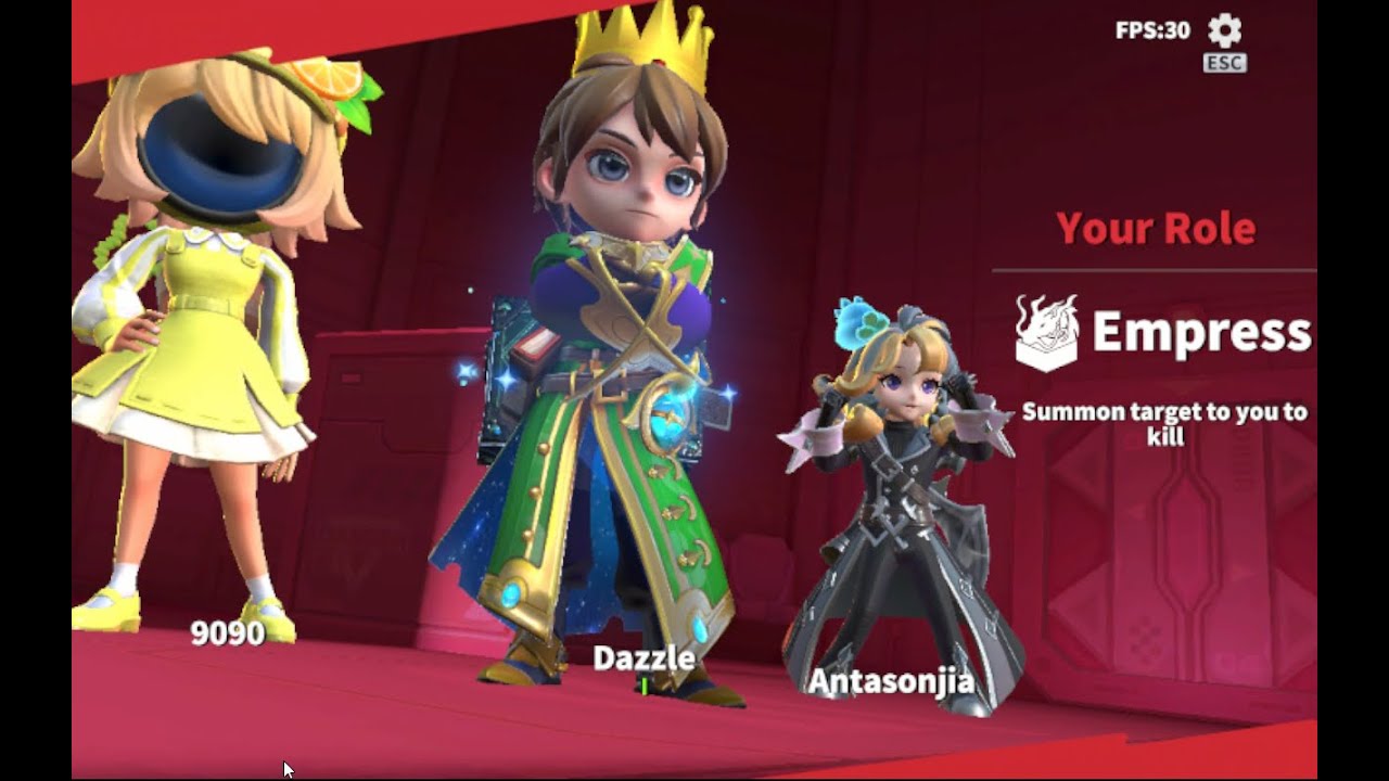 Dazzle Playing Empress Role 👑👿🔥 RANKED 🔥 | Super Sus | #supersus #pcgaming #gaming #gameplay #gamer
