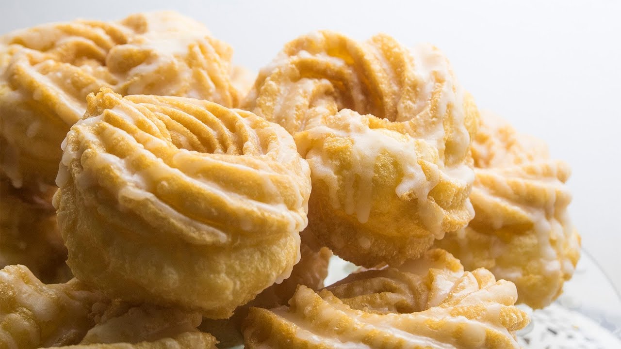 Gniazdka - Hiszpańskie parzone pączki