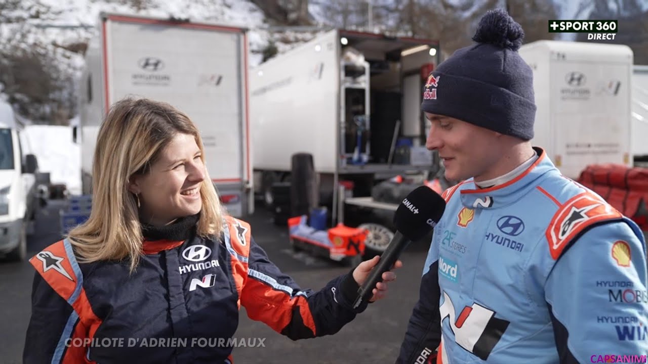 Codrive avec Adrien Fourmaux dans la Hyundai WRC