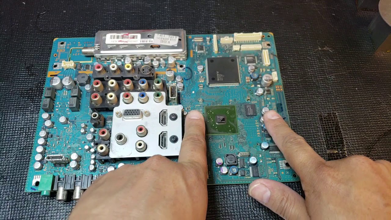 Reparación de pantalla SONY BRAVIA con imagen congelada..y falla de audio