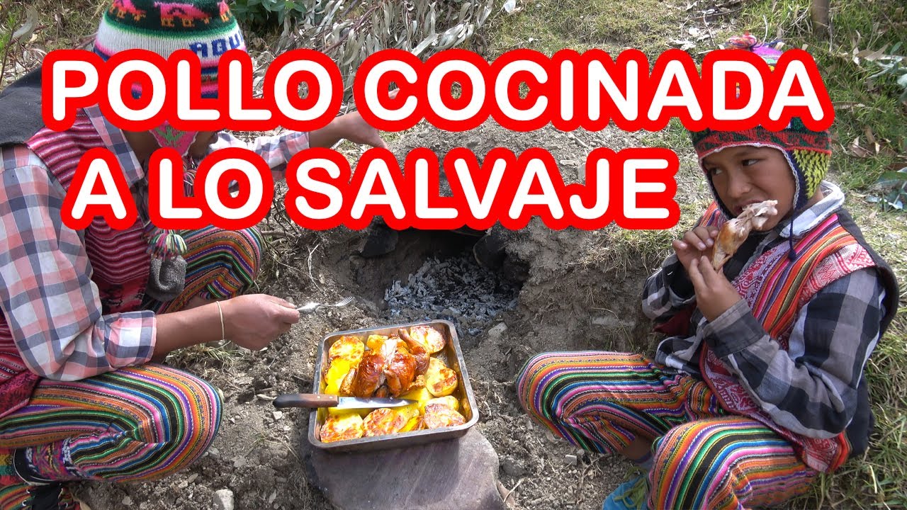 Cocinamos Jugoso Pollo En un Horno única con mi Hijo
