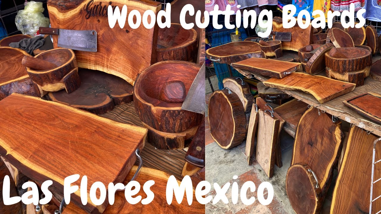 Wood cutting boards Las Flores Mexico