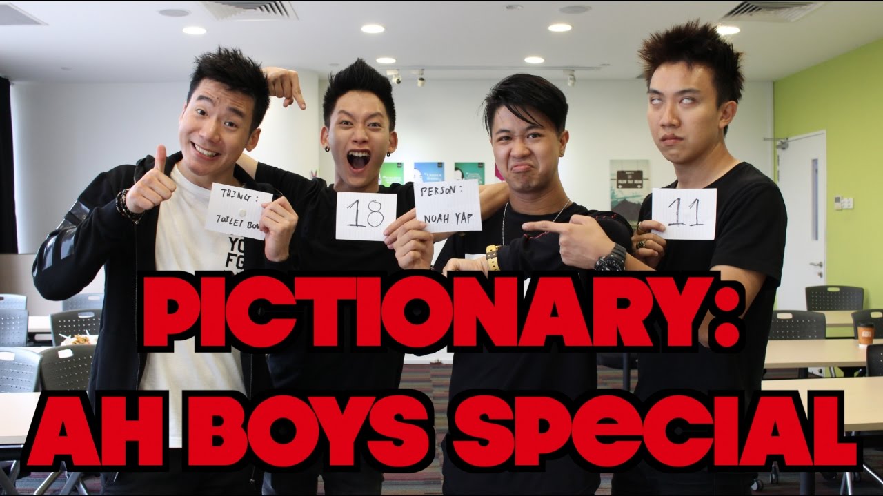 PICTIONARY: Ah Boys Special