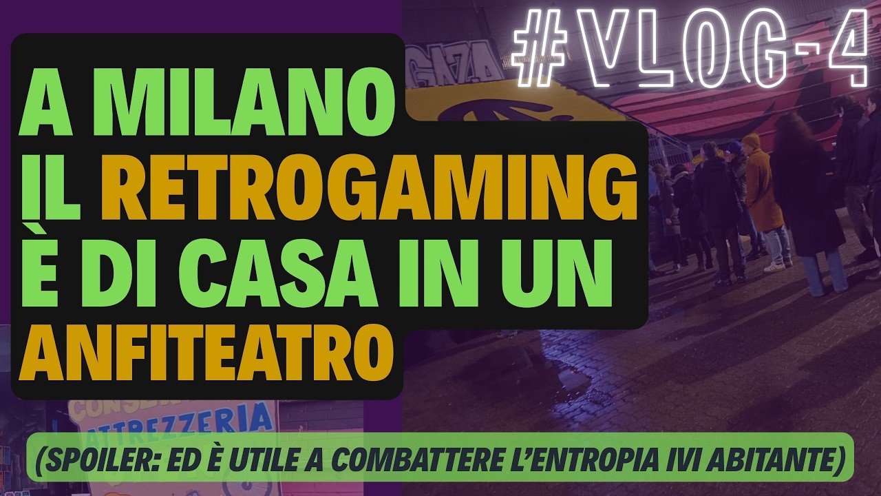 A Milano il RETROGAMING ha una casa (in stile Mad Max) [VLOG-4]