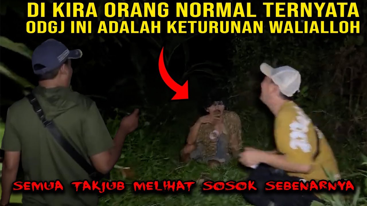 TERSESAT CARI KAYU BAPAK INI TERNYATA SUDAH 1 HARI TAK BERDAYA DI HUTAN ANGKER