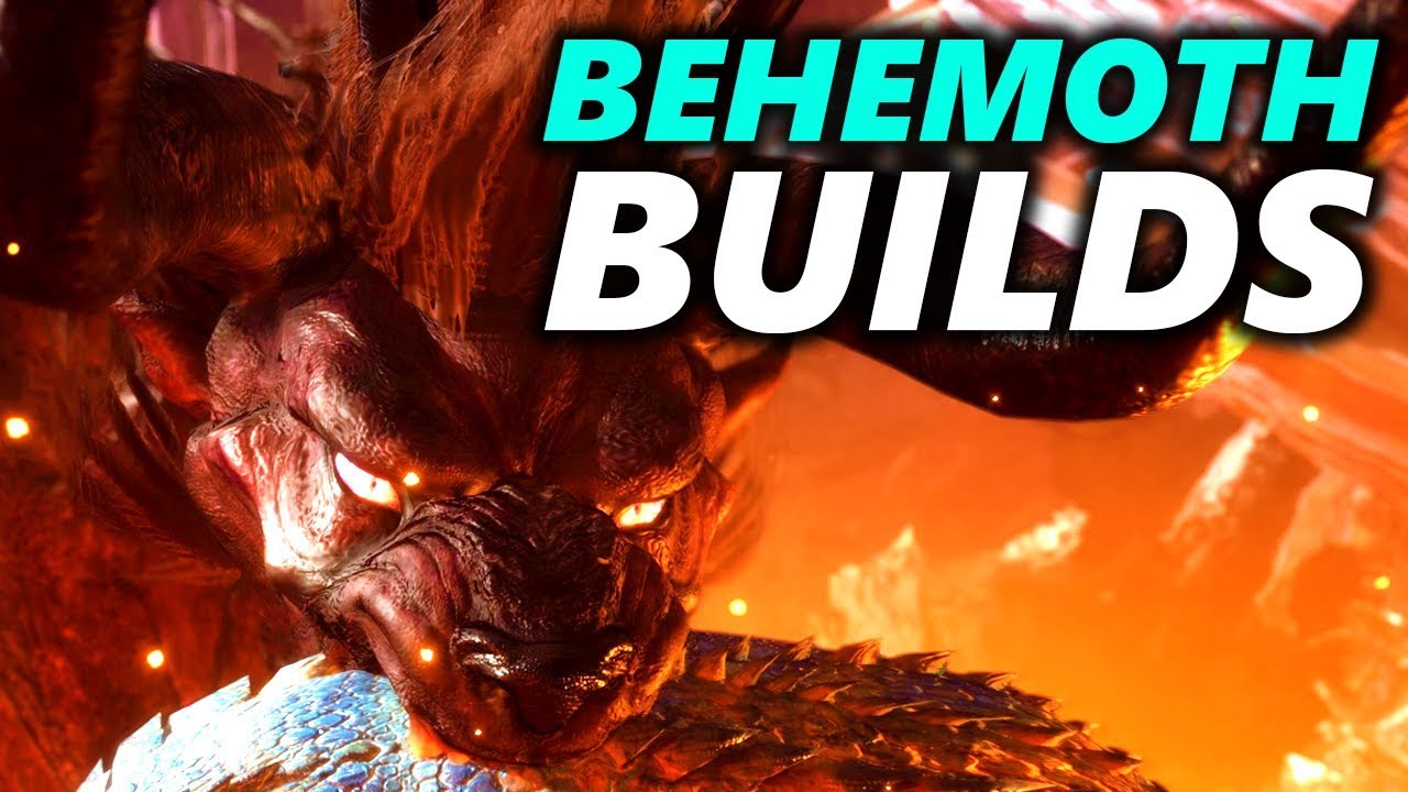 BEHEMOTH BUILDS ? - TANK & DAMAGE - Monster Hunter World