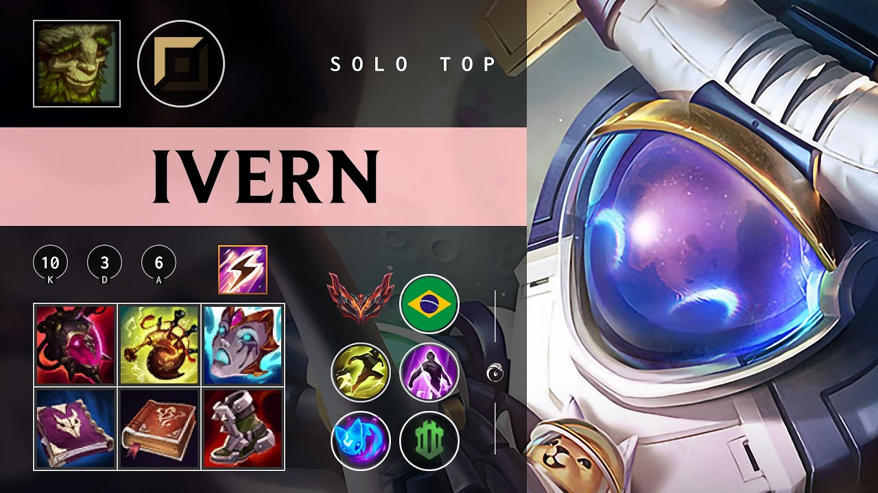 Ivern Top vs Riven - BR Grandmaster Patch 26.03