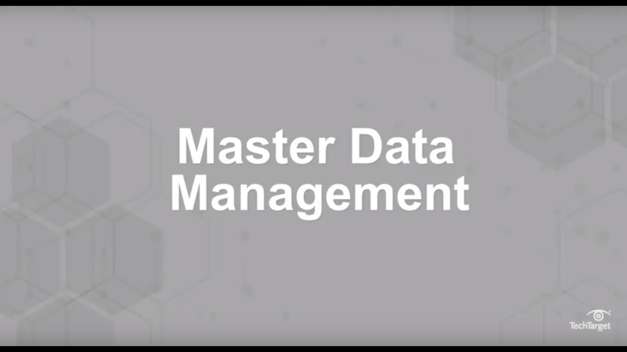 What is Master Data Management (MDM)?