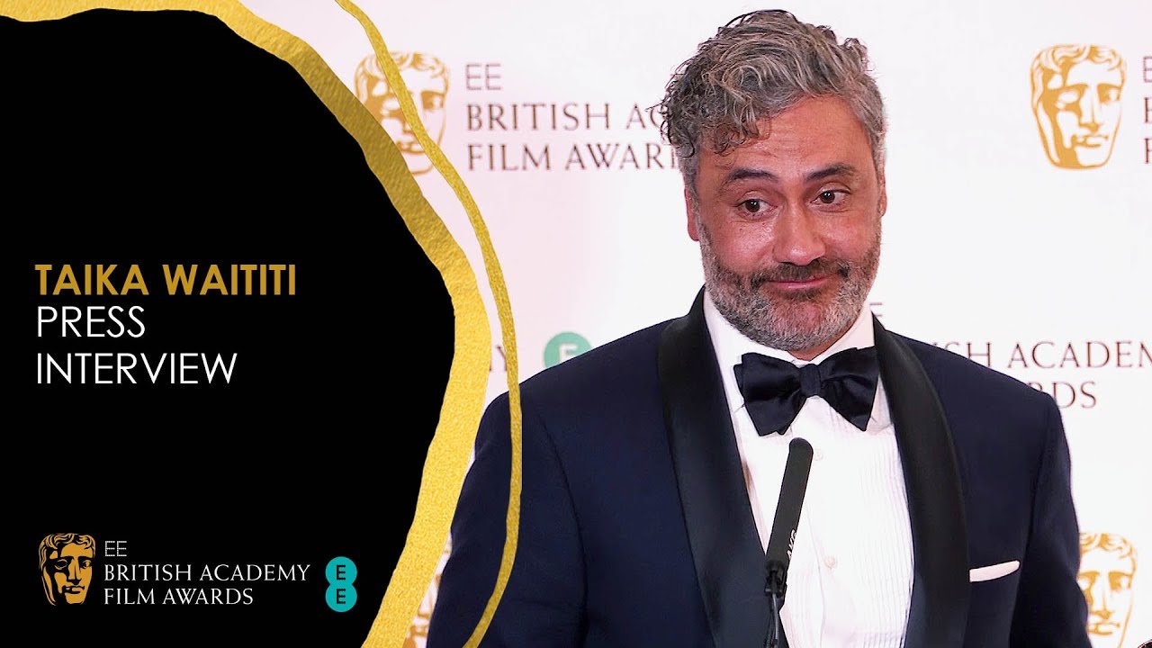 Taika Waititi Charming Reporters for 7 Minutes at the BAFTA Film Awards | EE BAFTA Film Awards 2020