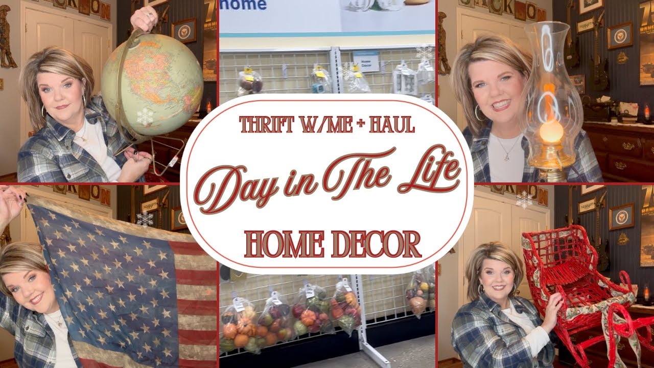 Decorating Decisions, Thrifting Treasures & Easy DIY Lantern Hack! #thrifthaul #diy