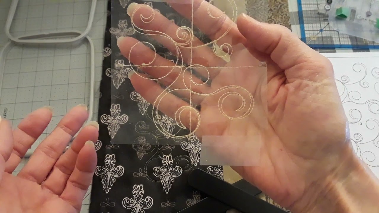 Quilt with Embroidery Machine on Brother SE600 / 625 - Part 1 (See Time Stamps below)