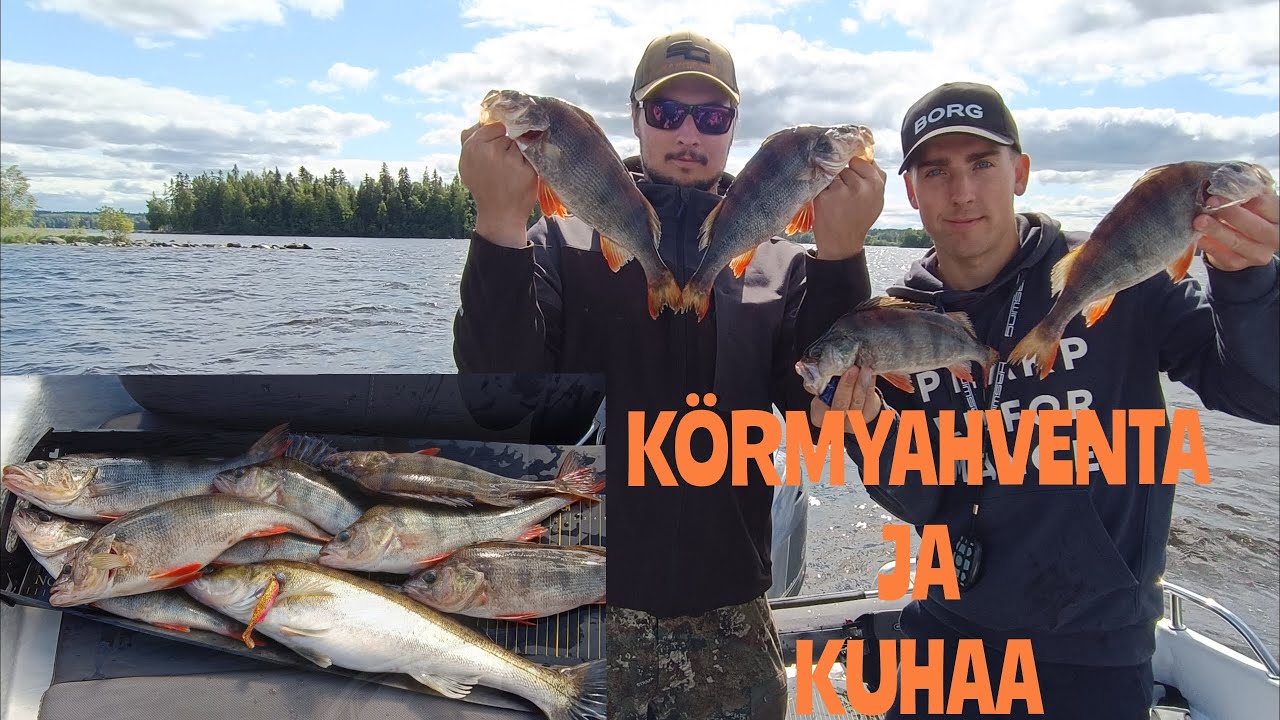 AHVEN JA KUHA HURJALLA PURULLA | TUMPPIHAUET KIUSANA