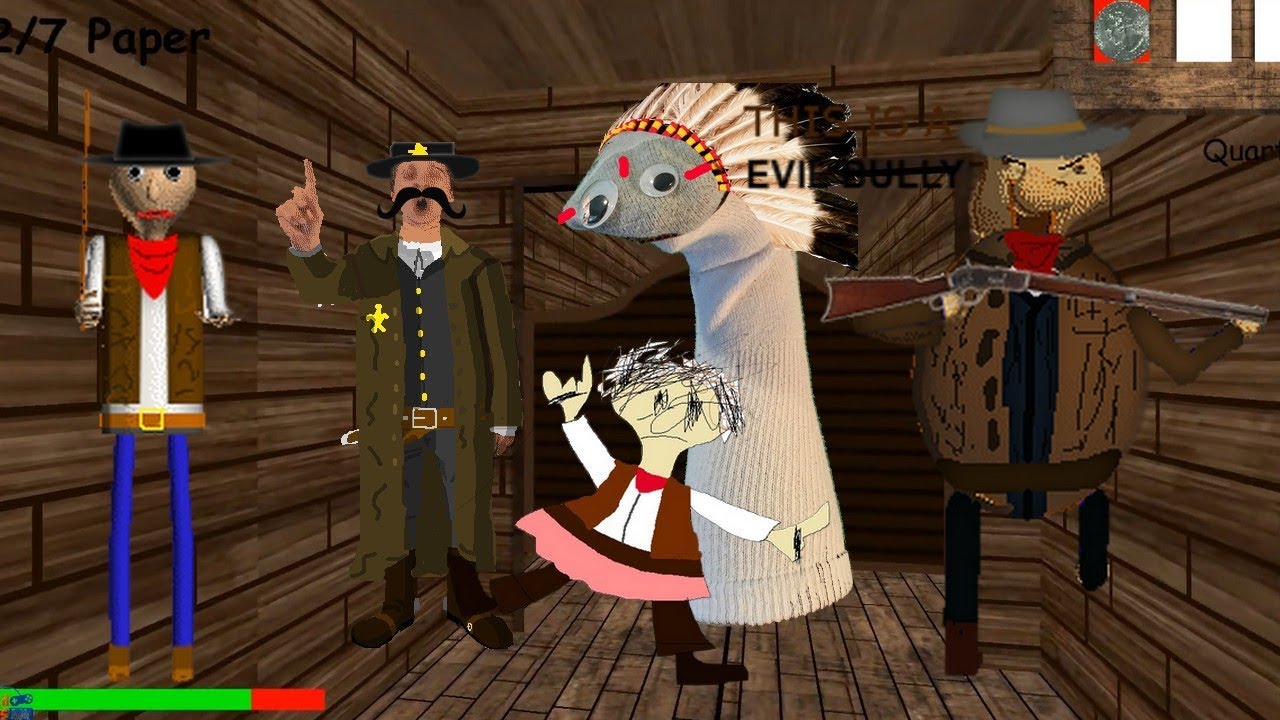 Baldi Basics in Wild West Edition v1 - Baldi's Basics Mod