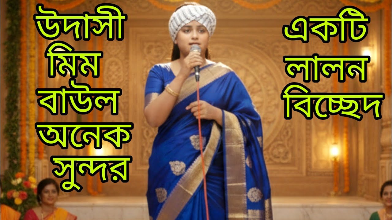 উদাসীন মিম বাউলের অনেক সুন্দর একটি লালন বিচ্ছেদ 