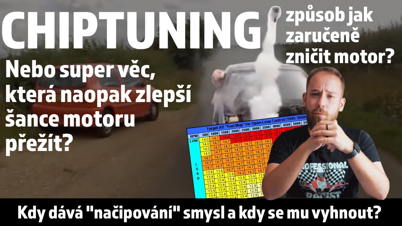 ChipTuning - Proč bys to měl dělat? Kdy je to dobrej n&aacute;pad a kdy se tomu vyhnout?