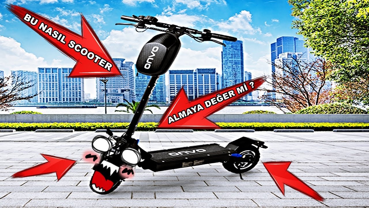 Onvo Elektrikli Scooter Kutu Açılışı | İlk İzlenimler ve İnceleme!