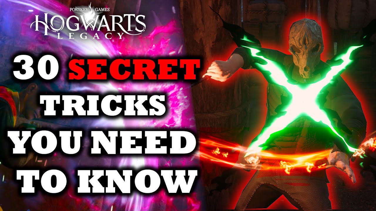 Took Me 100 Hours To Know About These 30 SECRET Hogwarts Legacy Tricks and Mechanics