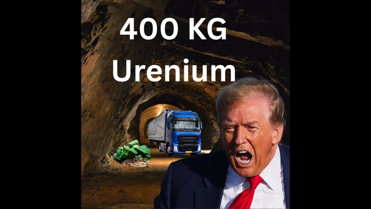 400 kg uranium Iran Secretly Moved Before US Attack?