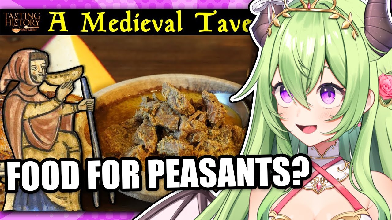 Medieval Tavern Food? Reacting to Tasting History with Max Miller