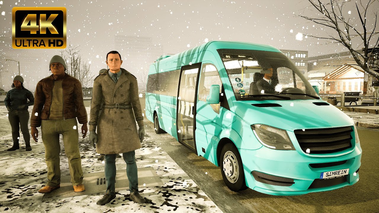 Fernbus Simulator | Mercedes-Benz SPRINTER  | 4K Ultra HD |  GAMEPLAY !