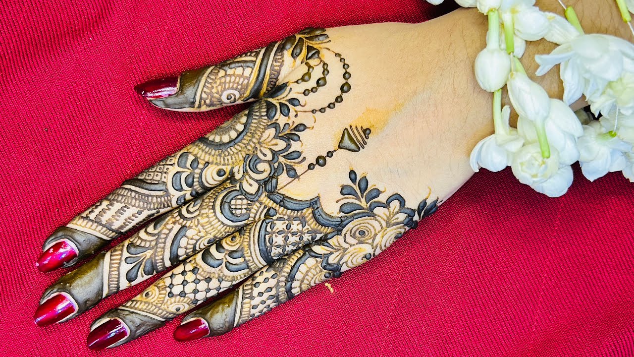 Gorgeous Fingers Henna Design Tutorial | Mehndi Design Step by Step | @MeherinsHenna ❤️