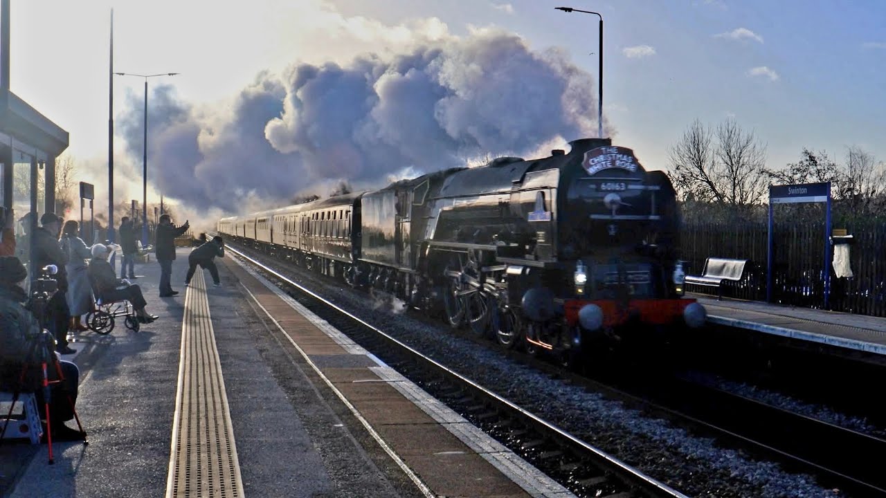 Tornado Non stop with The Christmas White Rose tour at Swinton 2025