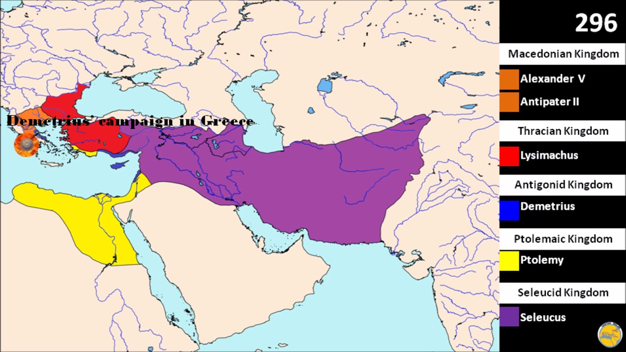 History of Macedonia, part 2, the Wars of the Diadochi