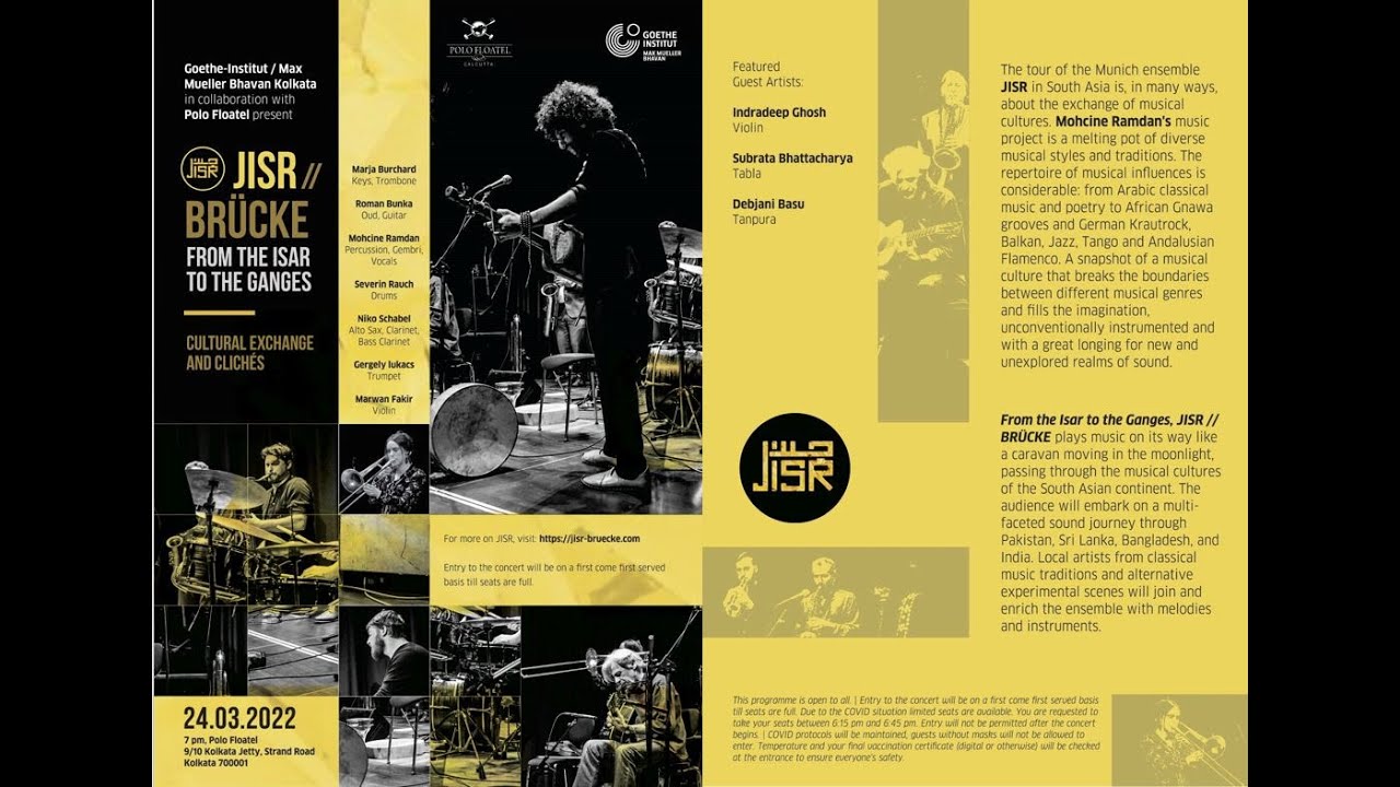 JISR // BRÜCKE: From the Isar to the Ganges CULTURAL EXCHANGE AND CLICHÉS- 24. March 2022