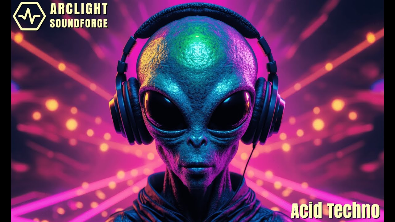 Acid Techno | 909 kicks, Layered 303 Lines | Night Signal Sermon | 1+ Hour Mix (126–136 BPM) ⚡🔥