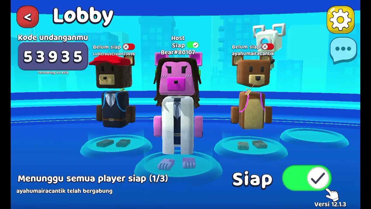 Kita bakalan petualangan di super Bear Adventure