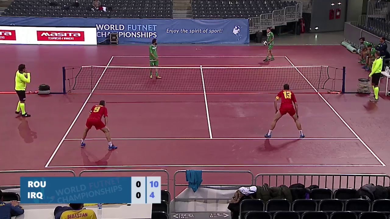 World Futnet Championships Cluj Napoca 2018 ROU IRQ double id 69