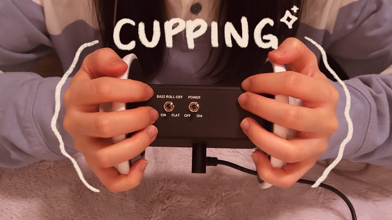 ✦ 50 Minutes of PURE Ear Cupping ✦ NO TALKING ✦ Ear Trigger ASMR ✦ 3DIO ✦