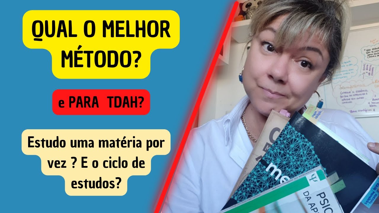 Tirando Dúvidas | Como Estudar, Métodos de Estudos e TDAH!