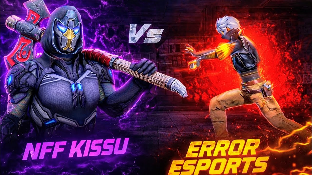 NFF KISSU VS ERROR E-SPORTS 🔥 On Live 5-0 ?? 😨