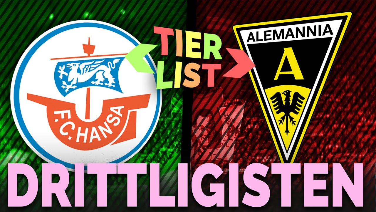 Wir ranken die Klubs der 3. Liga danach, wo sie eigentlich hingehören! Calcio Berlin TIERLIST