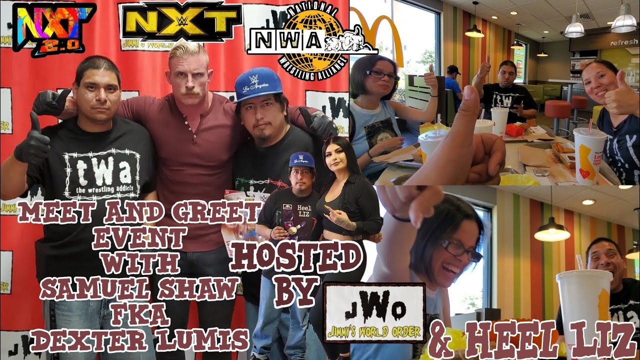 Meet & Greet Event With Samuel Shaw Fka Dexter Lumis Hosted by JWO & Heel Liz