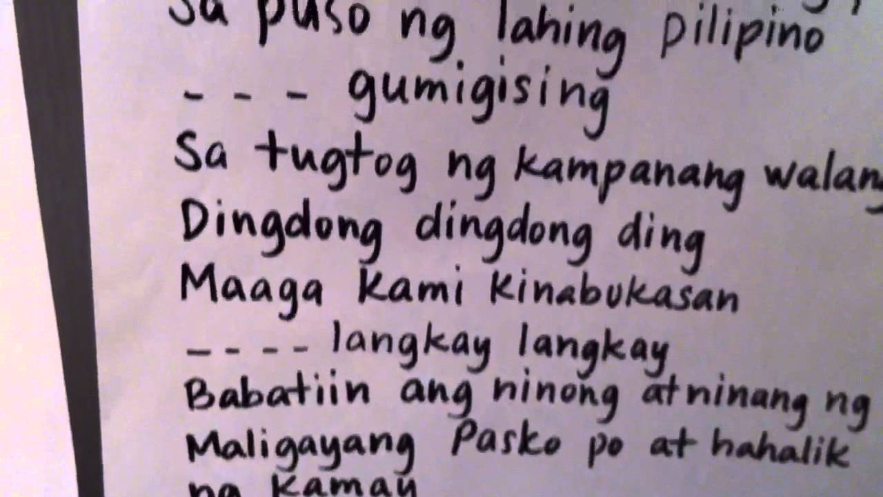 Simbang Gabi (Tenor)